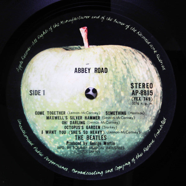 The Beatles - Abbey Road (Vinyl, LP, Album, Reissue)
