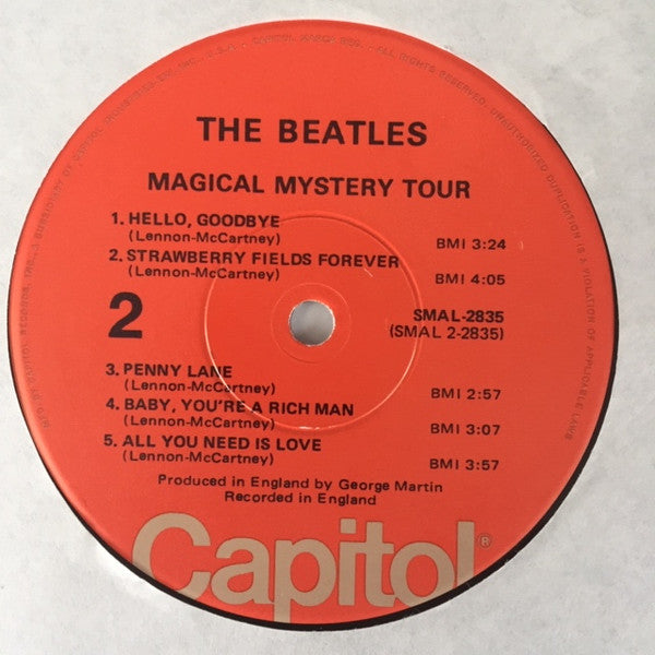 The Beatles - Magical Mystery Tour (Vinyl, LP, Album, Reissue, Stereo) Very Good (VG) / Very Good (VG)