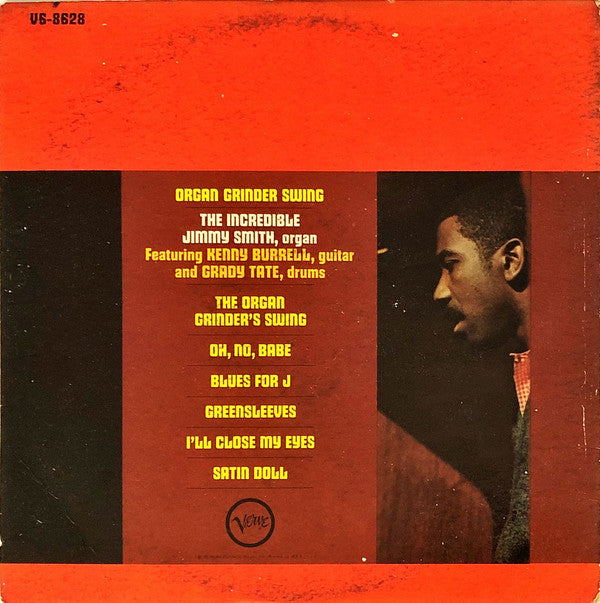 Jimmy Smith - Organ Grinder Swing (Vinyl, LP, Album, Stereo) Very Good (VG) / Very Good (VG)