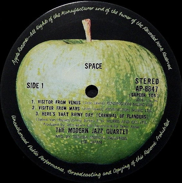 The Modern Jazz Quartet - Space (Vinyl, LP, Album)