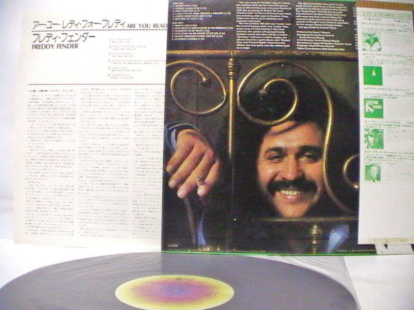 Freddy Fender (2) - Are You Ready For Freddy (Vinyl, LP, Album) Very Good Plus (VG+) / Very Good (VG)
