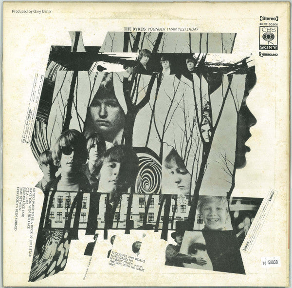 The Byrds - Younger Than Yesterday (Vinyl, LP, Album, Stereo) Very Good Plus (VG+) / Very Good Plus (VG+)