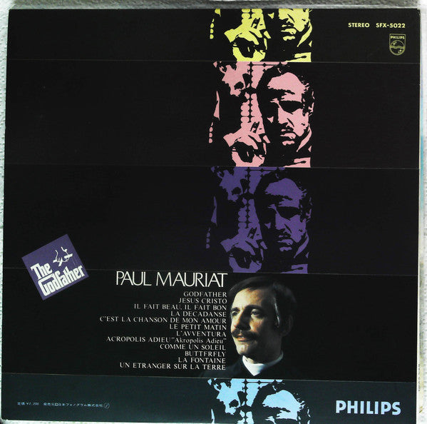 Paul Mauriat - The Godfather (Vinyl, LP, Album) Very Good Plus (VG+) / Good Plus (G+)