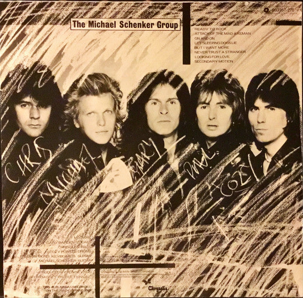 The Michael Schenker Group - MSG (Vinyl, LP, Album, Reissue, Stereo) Near Mint (NM or M-) / Near Mint (NM or M-)