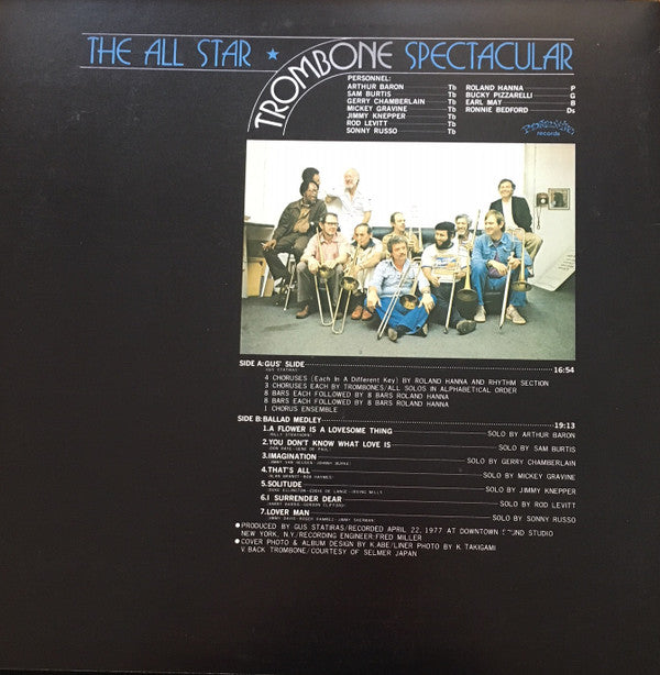 Various - The All Star Trombone Spectacular (Vinyl, LP, Album)