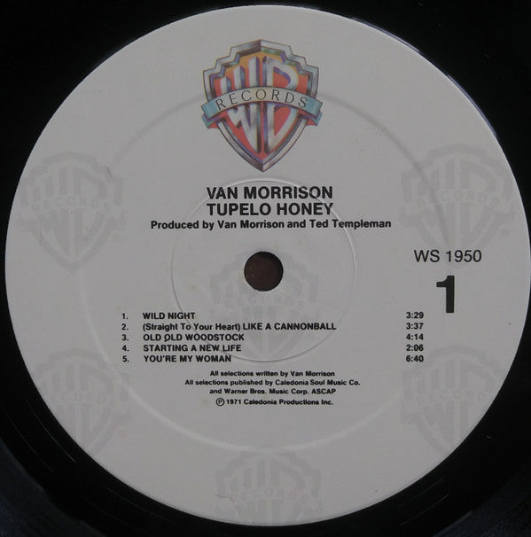 Van Morrison - Tupelo Honey (Vinyl, LP, Album, Reissue) Very Good Plus (VG+) / Very Good Plus (VG+)
