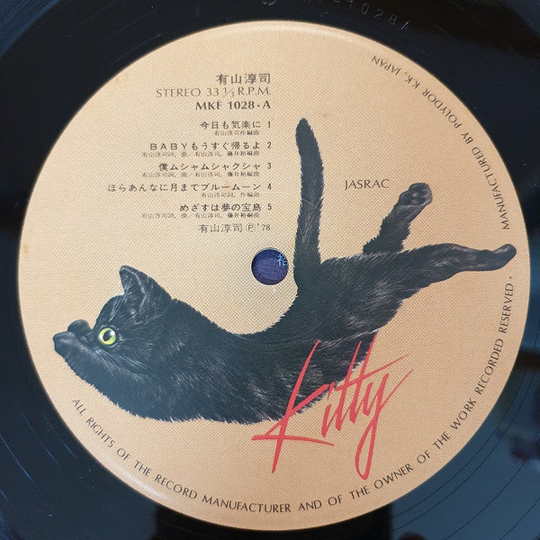Junji Ariyama - ありのままじゅんじ (Vinyl, LP, Album, Stereo) Very Good Plus (VG+) / Good Plus (G+)
