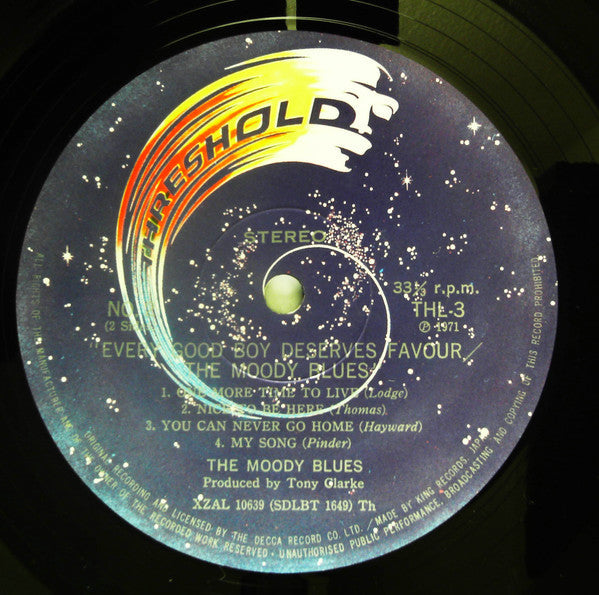 The Moody Blues - Every Good Boy Deserves Favour (Vinyl, LP, Album,...