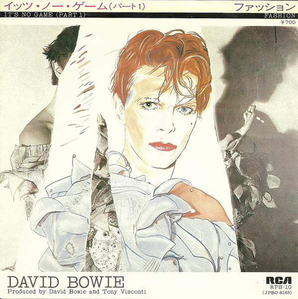 David Bowie - It's No Game (Part 1) = イッツ・ノー・ゲーム（パート１） / Fashion = ファッション (Vinyl, 7", 45 RPM, Single, Promo) Very Good Plus (VG+) / Very Good (VG)