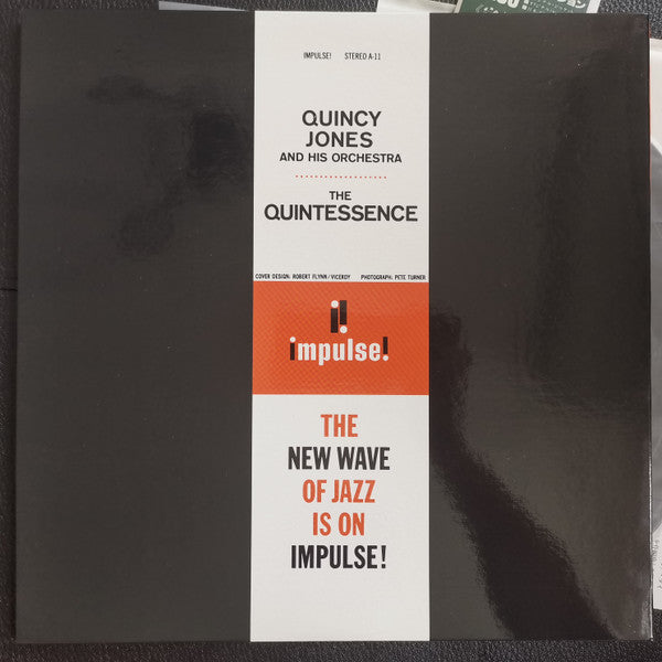 Quincy Jones And His Orchestra - The Quintessence (Vinyl, LP, Album, Reissue, Stereo) Very Good (VG) / Very Good Plus (VG+)