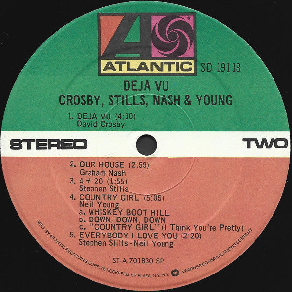 Crosby, Stills, Nash & Young - Déjà Vu (Vinyl, LP, Album, Reissue)