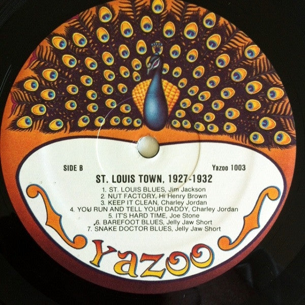 Various - St. Louis Town 1927 - 1932 (St. Louis Town 1929-1933) (Vinyl, LP, Compilation, Reissue) Very Good Plus (VG+) / Very Good Plus (VG+)