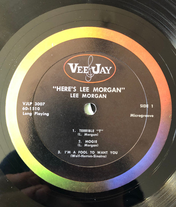 Lee Morgan - Here's Lee Morgan (Vinyl, LP, Album, Repress, Stereo) Very Good Plus (VG+) / No Cover