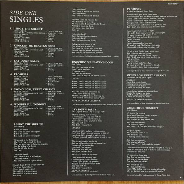 Eric Clapton - Backtrackin' (22 Tracks Spanning The Career Of A Roc...