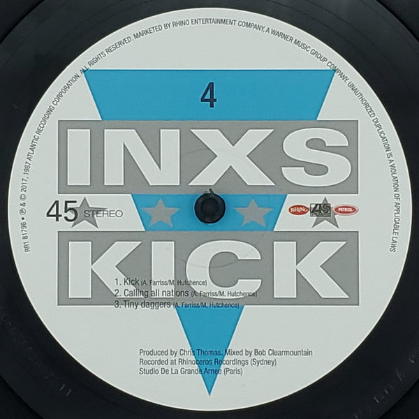 INXS - Kick (2xVinyl, LP, 45 RPM, Album, Reissue, Remastered, Stereo) Near Mint (NM or M-) / Near Mint (NM or M-)