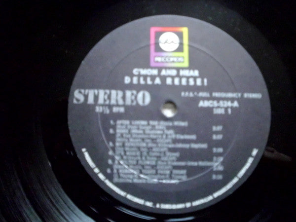 Della Reese - C'Mon And Hear (Vinyl, LP, Album, Stereo) Very Good (VG) / Good Plus (G+)