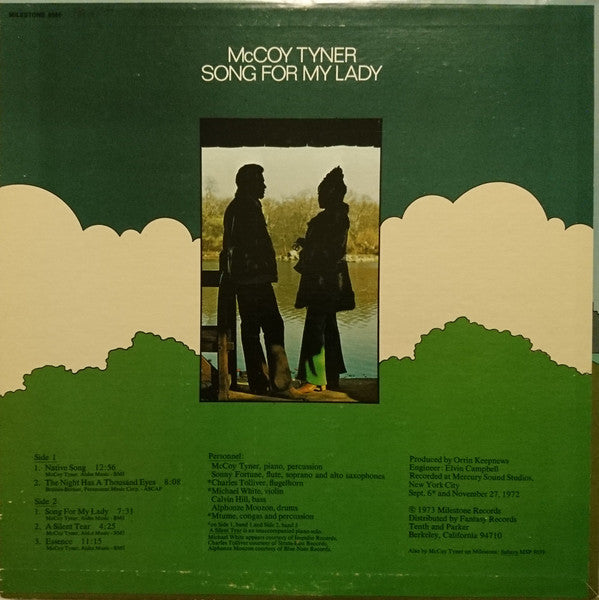 McCoy Tyner - Song For My Lady (Vinyl, LP, Album) Very Good Plus (VG+) / Near Mint (NM or M-)