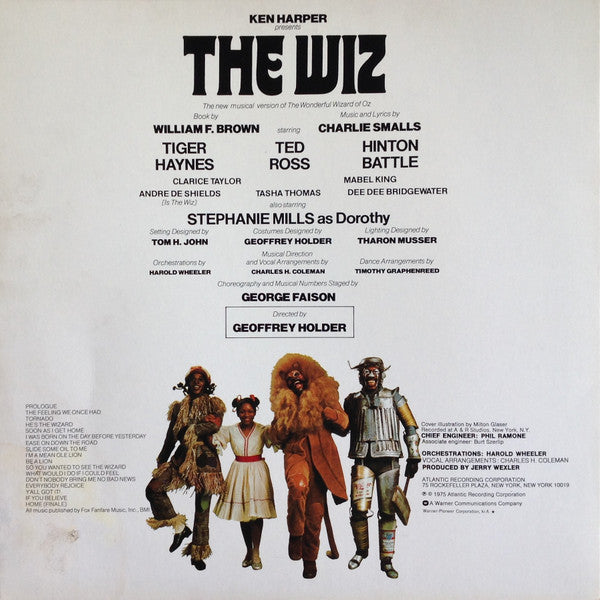 Various - The Wiz / The Super Soul Musical "Wonderful Wizard Of Oz" = ザ・ウィズ (Vinyl, LP, Album, Reissue, Stereo) Very Good (VG) / Very Good (VG)