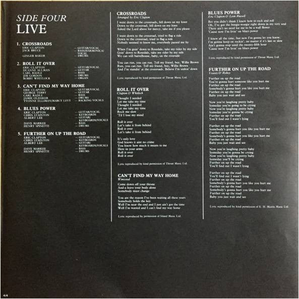 Eric Clapton - Backtrackin' (22 Tracks Spanning The Career Of A Roc...