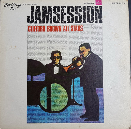 Clifford Brown - Jam Session (Vinyl, LP, Album, Reissue, Mono) Very Good (VG) / Very Good (VG)