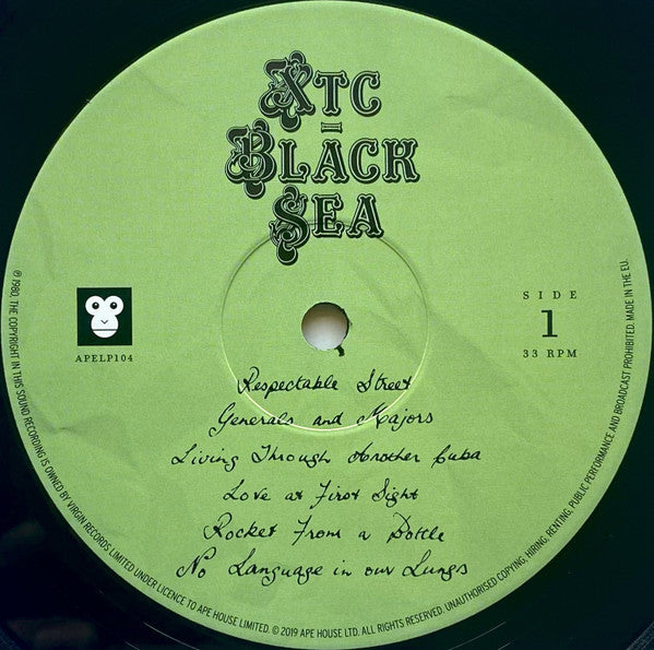 XTC - Black Sea (Vinyl, LP, Album, Reissue, Remastered, Stereo) Very Good Plus (VG+) / Near Mint (NM or M-)