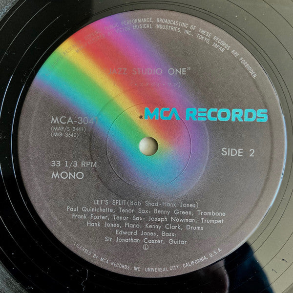 Paul Quinichette - Jazz Studio 1 (Vinyl, LP, Album, Reissue, Mono) Very Good Plus (VG+) / Very Good Plus (VG+)