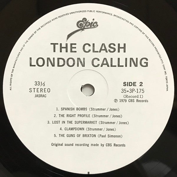 The Clash - London Calling (Vinyl, LP, Album)