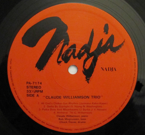 The Claude Williamson Trio - All God's Chillun Got Rhythm (Vinyl, LP, Album) Very Good Plus (VG+) / Very Good Plus (VG+)