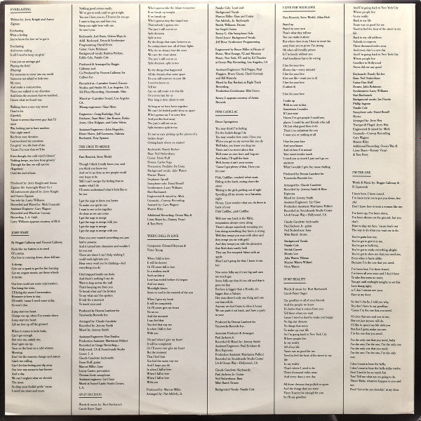 Natalie Cole - Everlasting (Vinyl, LP, Album, Stereo) Very Good Plus (VG+) / Good Plus (G+)