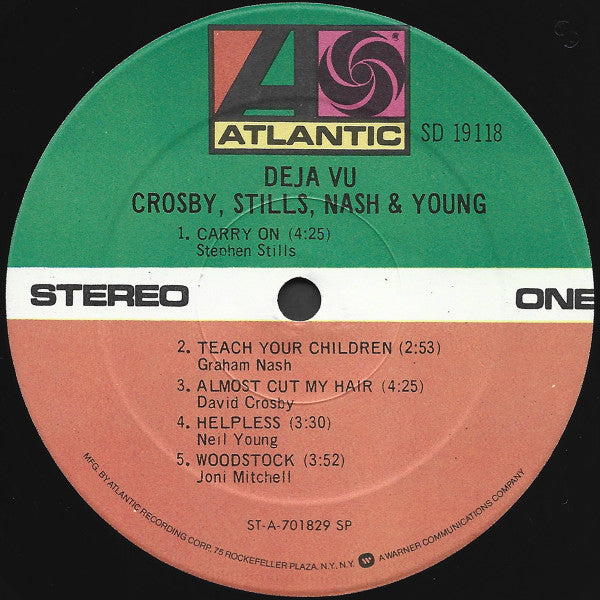 Crosby, Stills, Nash & Young - Déjà Vu (Vinyl, LP, Album, Reissue)