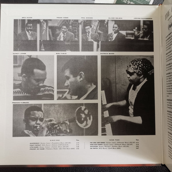 Quincy Jones And His Orchestra - The Quintessence (Vinyl, LP, Album, Reissue, Stereo) Very Good (VG) / Very Good Plus (VG+)