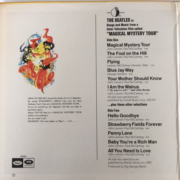 The Beatles - Magical Mystery Tour (Vinyl, LP, Album, Reissue, Stereo) Very Good (VG) / Very Good (VG)
