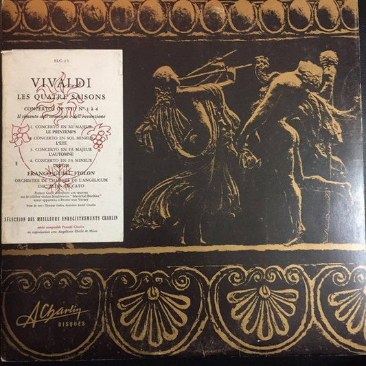 Antonio Vivaldi - Les Quatre Saisons (Vinyl, LP, Album, Stereo) Very Good (VG) / Very Good (VG)