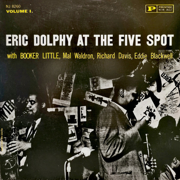 Eric Dolphy - At The Five Spot, Volume 1 (Vinyl, LP, Album, Reissue) Good Plus (G+) / Very Good Plus (VG+)
