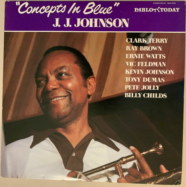 JJ Johnson - Concepts In Blue (Vinyl, LP, Album, Stereo) Very Good (VG) / Very Good (VG)