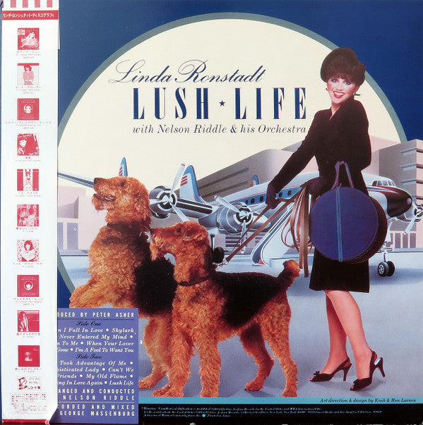 Linda Ronstadt - Lush Life (Vinyl, LP, Album, Promo) Very Good Plus (VG+) / Very Good (VG)