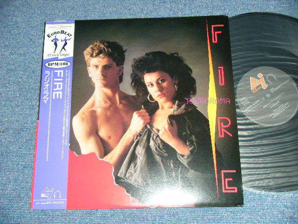 Radiorama - Fire (Vinyl, 12", 45 RPM, Promo) Very Good (VG) / Good Plus (G+)