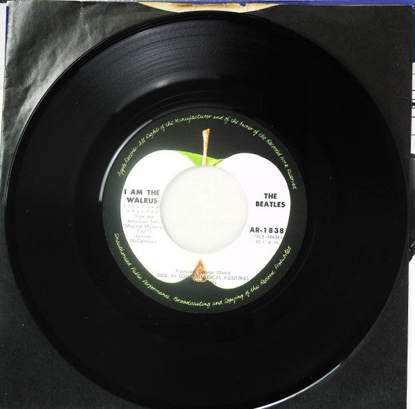 The Beatles - Hello Goodbye / I Am The Walrus (Vinyl, 7", 45 RPM, Single, Reissue) Very Good Plus (VG+) / Very Good (VG)