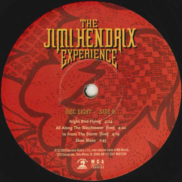 The Jimi Hendrix Experience - The Jimi Hendrix Experience (8xBox Set, Vinyl, Limited Edition, LP, Compilation, Stereo, Mono) Very Good Plus (VG+) / Very Good Plus (VG+)