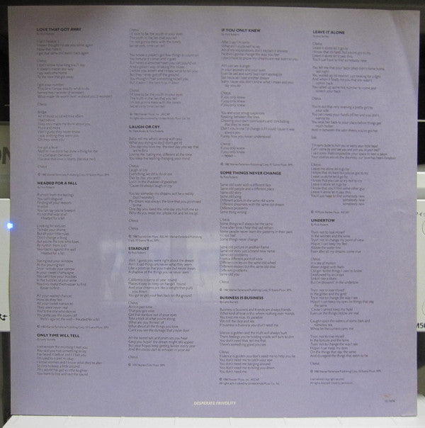 Firefall - Undertow (Vinyl, LP, Album) Very Good Plus (VG+) / Very Good Plus (VG+)