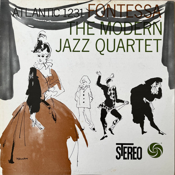 The Modern Jazz Quartet - Fontessa (Vinyl, LP, Album, Repress, Stereo) Near Mint (NM or M-) / Very Good Plus (VG+)