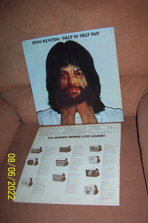 John Renton - Half In Half Out (Vinyl, LP) Very Good Plus (VG+) / Good Plus (G+)