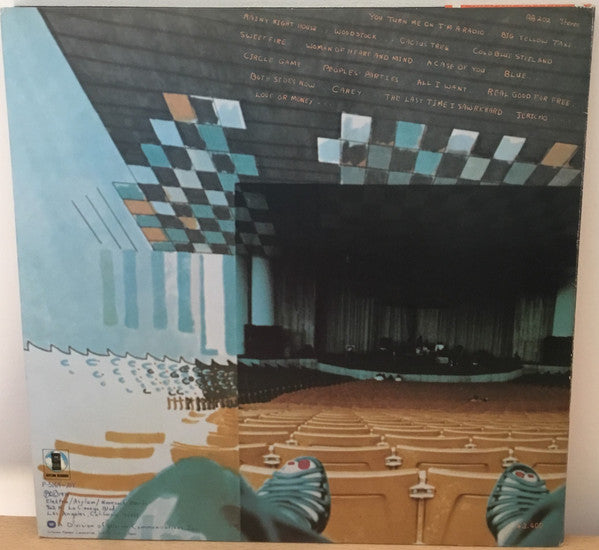 Joni Mitchell - Miles Of Aisles (2xVinyl, LP, Album, Promo) Very Good Plus (VG+) / Very Good Plus (VG+)