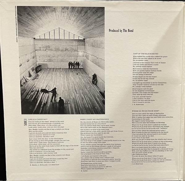 The Band - Cahoots (Vinyl, LP, Album, Repress) Very Good Plus (VG+) / Very Good (VG)