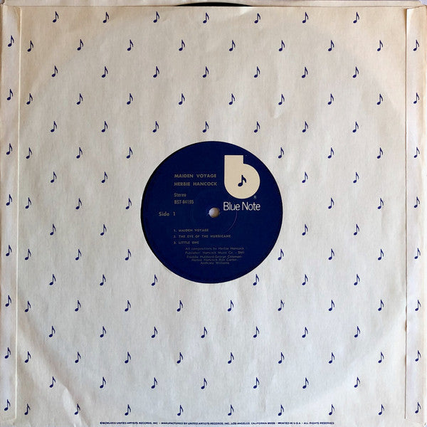 Herbie Hancock - Maiden Voyage (Vinyl, LP, Album, Reissue, Stereo) Very Good (VG) / Very Good Plus (VG+)
