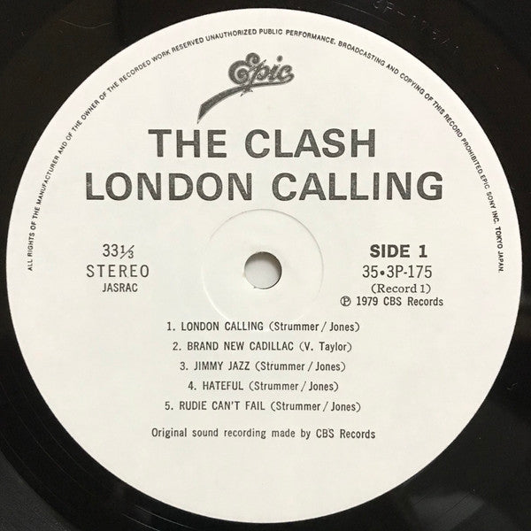 The Clash - London Calling (Vinyl, LP, Album)