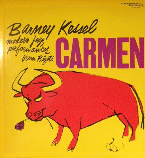 Barney Kessel - Modern Jazz Performances From Bizet's Opera Carmen (Vinyl, LP, Album, Reissue, Stereo) Very Good Plus (VG+) / Very Good Plus (VG+)