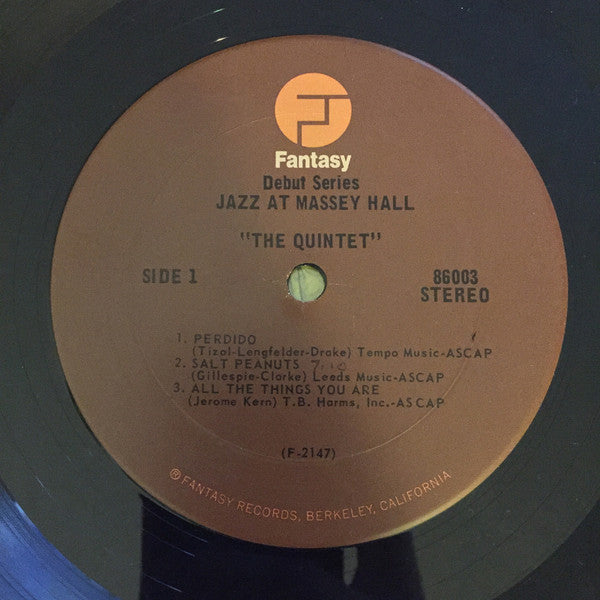 Charlie Chan (5) - Jazz At Massey Hall (Vinyl, LP, Album, Reissue, Stereo) Very Good Plus (VG+) / Very Good Plus (VG+)