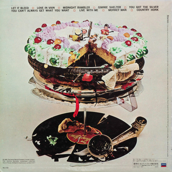 The Rolling Stones - Let It Bleed (Vinyl, LP, Album, Reissue, Stereo) Very Good Plus (VG+) / Very Good (VG)
