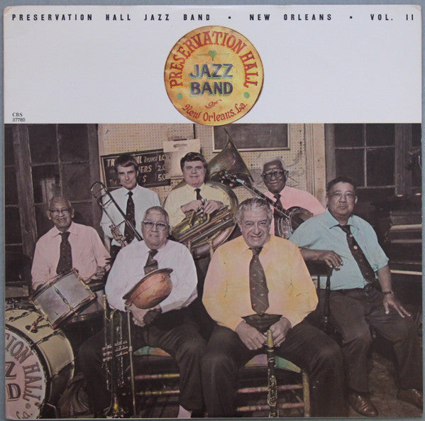 Preservation Hall Jazz Band - New Orleans. Vol. II (Vinyl, LP, Album, Stereo) Very Good (VG) / Very Good Plus (VG+)